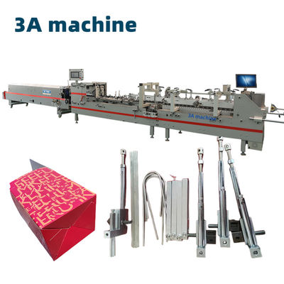 SHH-800AG-2 ランチボックスビデオ出勤検査用の自動底ロックフォルダーグルー