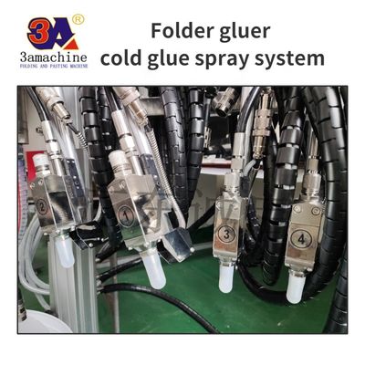 操作が簡単 紙貼り機のための化学冷凍粘着剤アプリケーションシステム