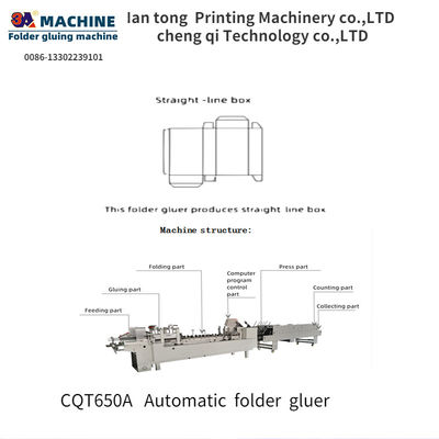 CQT650A 精度 ビデオ検査 紙粘着機用の粘着器部品