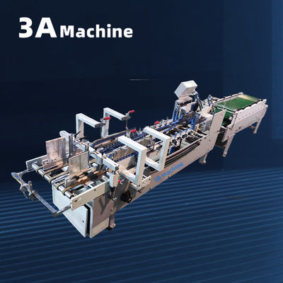 3A PLC オートロック ボトムフォルダ プレзентаーションフォルダ 製造のための粘着機械