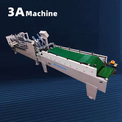3A PLC オートロック ボトムフォルダ プレзентаーションフォルダ 製造のための粘着機械