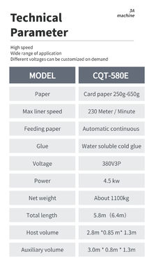 工業製造工場の生産のための自動フォルダーグルーヤーマシン