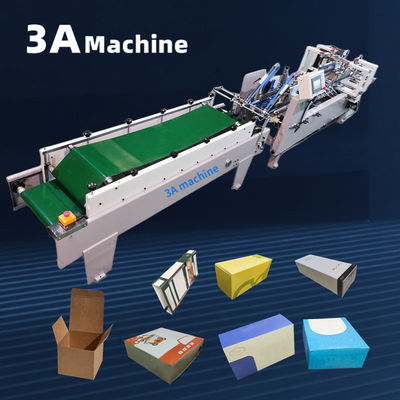 プレゼンテーション フォルダ 粘着機 1300KG 箱作りの重量とビデオフィードバック