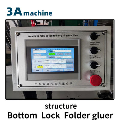 SHH**800AG-2 木材包装材料の自動底折り接着機