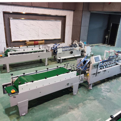 木製包装材料 3ACQ**580D PLC制御自動紙箱製造機