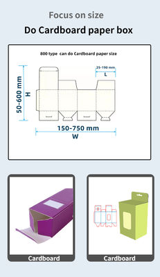 3A PLC CQT 800 紙箱/波紋箱の粘着のための自動フォルダー粘着機